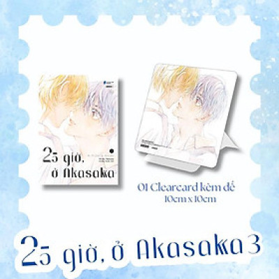 Sách - 25 Giờ, Ở Akasaka - At 25:00, In Akasaka - Tập 3 - Tặng Kèm Clearcard