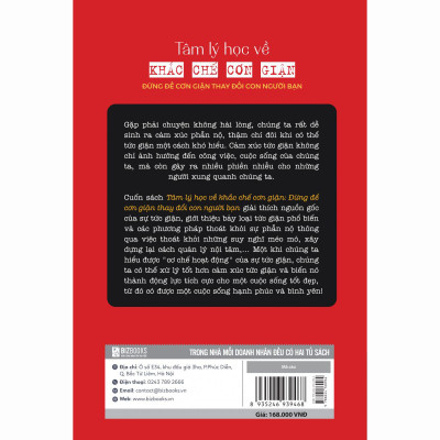 Tâm lý học về khắc chế cơn giận: Đừng để cơn giận thay đổi con người bạn