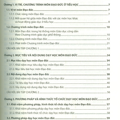 Dạy Học Môn Đạo Đức Ở Tiểu Học - Nguyễn Hữu Hợp chủ biên, Nguyễn Thị Thu Hằng 