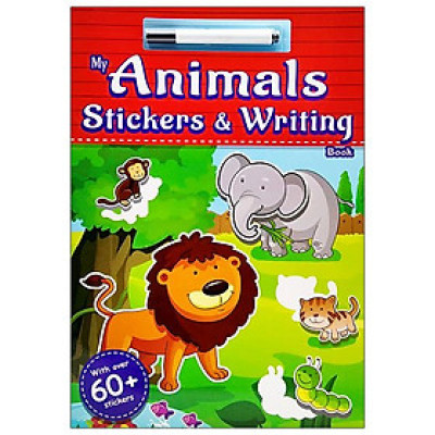 My Animals Stickers & Writing Book