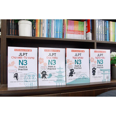 Kỳ thi năng lực Nhật ngữ: Point & Practice N3 - Ngữ pháp (NXB Trẻ)