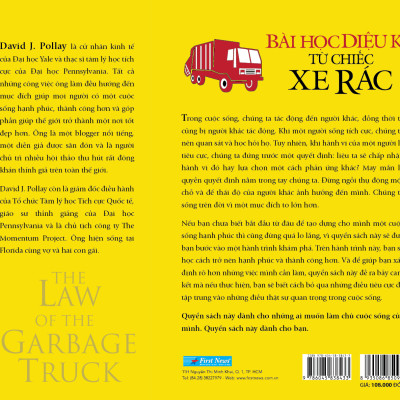 Sách Bài Học Diệu Kỳ Từ Chiếc Xe Rác (Khổ Lớn) (Tái Bản)
