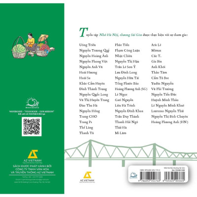 Sách Nhớ Hà Nội, Thương Sài Gòn - Skybooks - BẢN QUYỀN