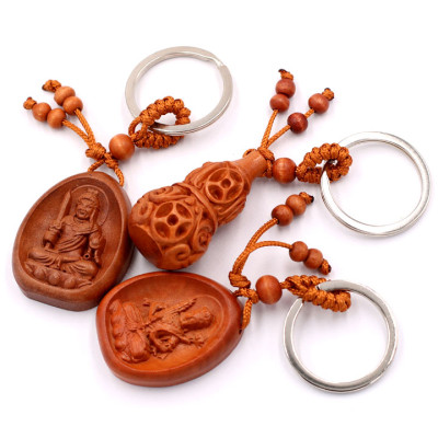 Combo 3 móc khóa Phật Bất Động Kim Cang Minh Vương - Hư Không Tạng - Hồ Lô Phong Thủy - bình an, may mắn