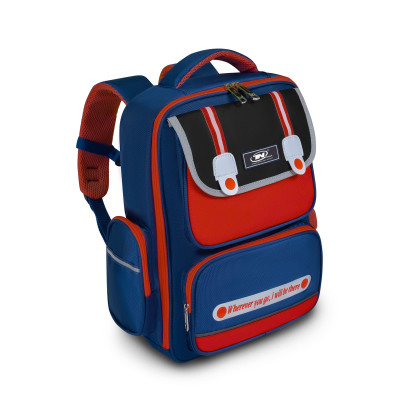 Ba lô học sinh hàng hiệu TNBags Smart Red TN.B 3110