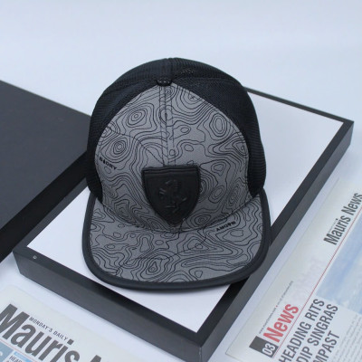 Nón hiphop, mũ snapback Ferrari phối vải kaki form chuẩn thời trang đường phố cao cấp siêu đẹp
