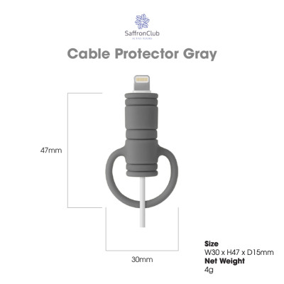 Cable Protector-Gray hàng chính hãng Bone