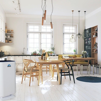 Máy lọc không khí Ion âm đèn UV KAPANO - Hàng chính hãng, nhập khẩu