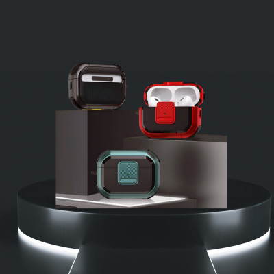 Ốp Case Dành Cho Airpods Pro 2 / Airpods Pro, Kai.N Lock Moss, Tặng Kèm Móc Khóa Siêu Xịn - Hàng Chính Hãng