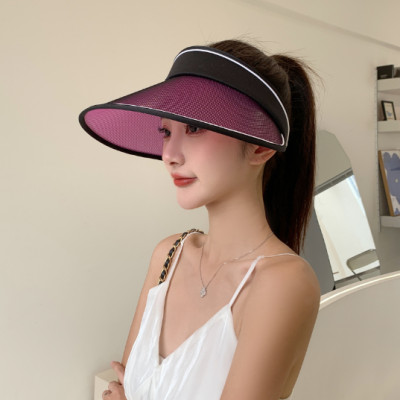 Mũ rộng vành chống nắng chống uv nửa đầu cao cấp, nón nửa đầu nữ