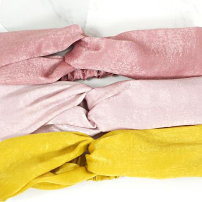 	 Combo 3 băng đô lụa trơn cao cấp xuất Hàn TB40 (Giao mầu ngẫu nhiên)