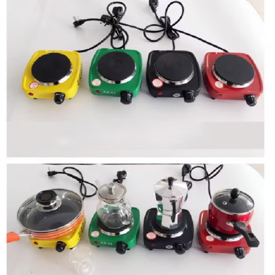 Bếp điện từ mini nhỏ gọn để bàn pha trà cafe pha sữa rất tiện giao màu ngẫu nhiên