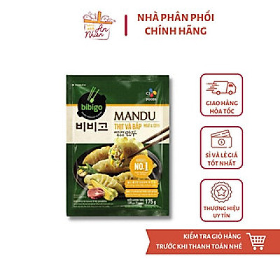 Bánh Mandu Thịt và Bắp CJ Bibigo – Gói 350g