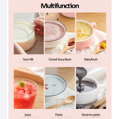 Máy làm sữa hạt mini đa năng EP-S500A thương hiệu cao cấp Elecplus - Công suất 500W - HÀNG NHẬP KHẨU