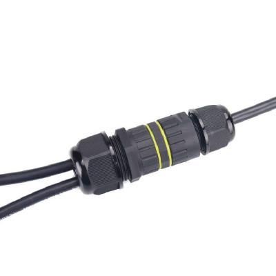 Đầu nối điện chia 2 dây chống nước IP68 2 lõi chính hãng E-Weichat EW-M25-3T. Có bảo hành !!!