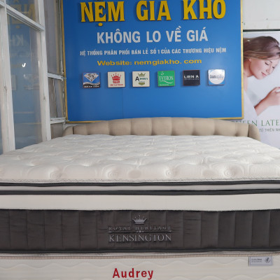 Nệm Lò Xo Dunlopillo Royal Kensington, Êm ái, Đàn hồi, Nâng đỡ cơ thể tốt, Kháng khuẩn