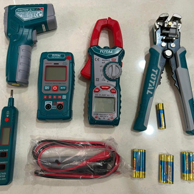 BỘ 5 DỤNG CỤ KIỂM TRA ĐIỆN TOTAL TOS23026 - HÀNG CHÍNH HÃNG