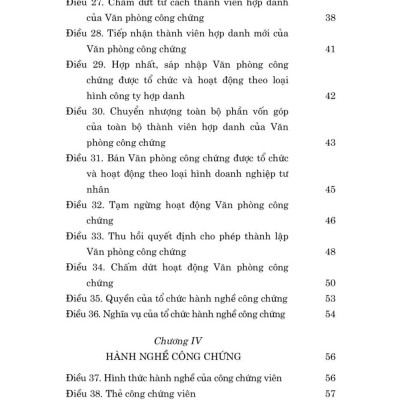 Luật công chứng năm 2024 - bản in 2025