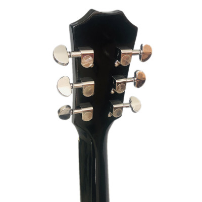 Đàn guitar acoustic DGKRO-012 dáng A khuyết màu đẹp âm thanh tốt có ty chống cong cần dành cho bạn mới tập