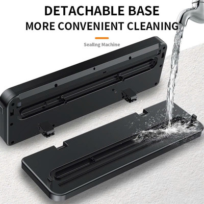 Máy Hút Chân Không ALIZZ Hoàn Toàn Tự Động Máy Đóng Gói Thực Phẩm Khử Trùng Bằng Tia Cực Tím Máy Niêm Phong Thực Phẩm Tặng Kèm 10 Túi Hút PaKaSa - Hàng chính hãng 