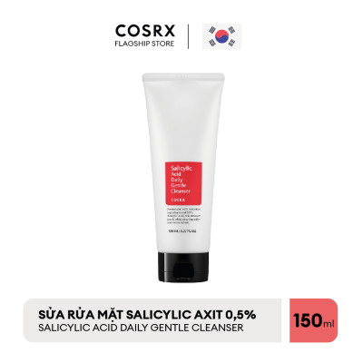 Sửa rửa mặt COSRX Salicylic Acid Daily Gentle Cleanser