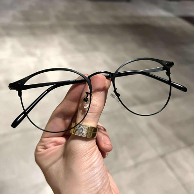 Kính Mắt tròn bầu kim loại cao cấp cho nam nữ