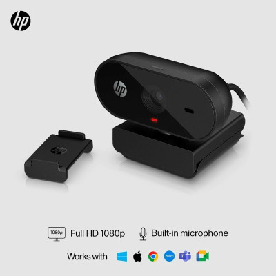 Webcam HP 320 FHD - Hàng Chính Hãng