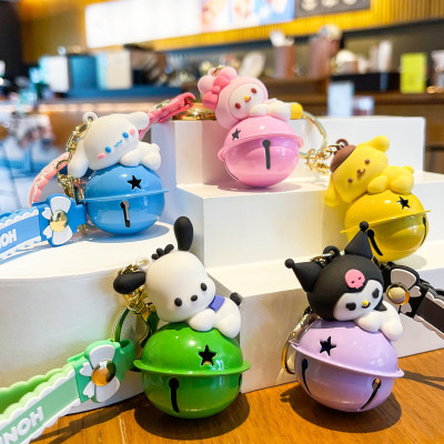 Móc khóa chuông Sanrio hoạt hình kiểu dáng dễ thương, dùng làm quà tắng, trang trí - MK8029