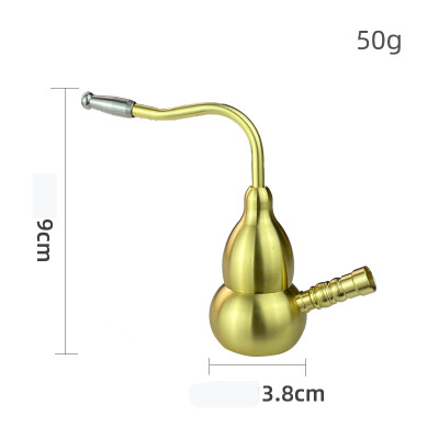 Bình Hồ Lô Lọc Thuốc L,á Bằng Đồng Cao Cấp. Bình Hồ Lô Lọc Bằng Nước, Sử Dụng Đa Năng Tiện Lợi, Tháo Lắp Vệ Sinh Dễ Dàng