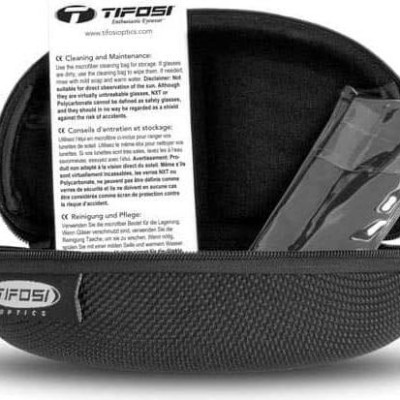 Kính mát thể thao Unisex Tifosi Crit - Gọng Matte Black, Tròng Enliven Golf