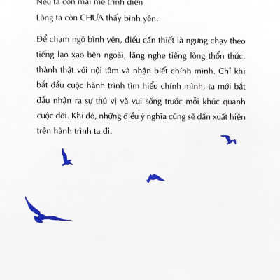 Nhận Biết Chính Mình Bình An Sẽ Tới