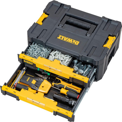 THÙNG ĐỒ NGHỀ T-STAK (440X331X176)MM DEWALT DWST1-70706 - HÀNG CHÍNH HÃNG