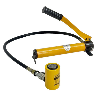 Bộ kích thủy lực RSC-1050 thân cao 95mm tải trọng 10 tấn hành trình 5cm và bơm tay CP-180