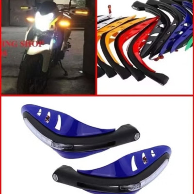 BỘ 2 ĐẦU GÙ CHỐNG ĐỔ BẢO VỆ XE MÁY CÓ ĐÈN LED TRANG TRÍ CỰC ĐẸP MẪU MỚI