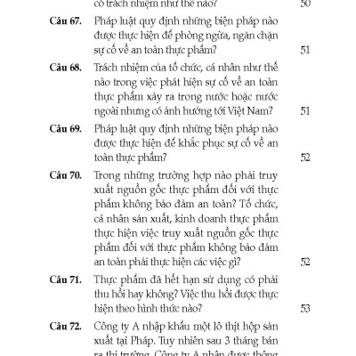 Tư Vấn, Phổ Biến Và Áp Dụng Pháp Luật An Toàn Vệ Sinh Thực Phẩm