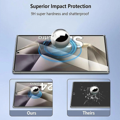 Kính cường lực màn hình cho Samsung Galaxy S25 Ultra , S25 Plus , S25 , S24 Fe , S24 , S24 Plus , S24 Ultra hiệu Nillkin CP+ Pro - mỏng 0.33mm, Chống Lóa, Hạn Chế Vân Tay - Hàng chính hãng