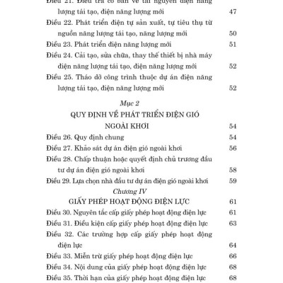 Luật điện lực năm 2024 - bản in 2025