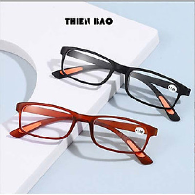 Kính lão thị, viễn thị Nam nữ chuẩn độ toàn viền KVN07 càng dẻo thể thao kiểu dáng trẻ trung Nhật bản cao cấp loại I