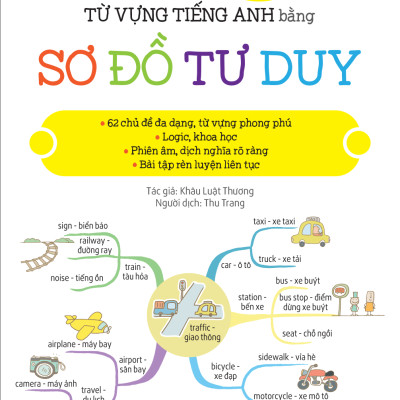 Sách - Học Nhanh 600++ Từ Vựng Tiếng Anh Bằng Sơ Đồ Tư Duy