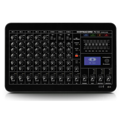 Bộ trộn tín hiệu liền công suất Dynacord PM502 - Power Mixer Dynacord PM 502 - Hàng chính hãng