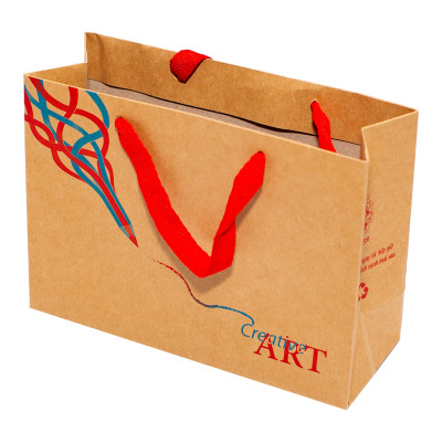 TÚI KRAFT NGANG TRUNG KN005 - 23 X 17 X 8 CM - NGẪU NHIÊN