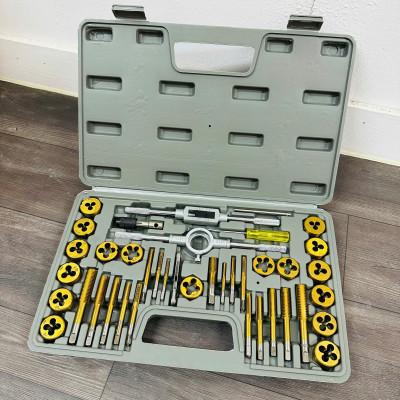 Bộ tạo ren hợp kim 40 chi tiết, bộ taro ren cỡ đại hợp kim