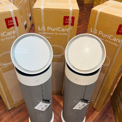 [GIÁ TẠI KHO] Máy lọc không khí LG PuriCare AeroBooster AS55GGSY0 - Bảo Hành 12 Tháng - Hàng chính hãng LG