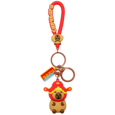 Móc Khóa Nhựa Capybara Thần Tài - ZooZoo 7501