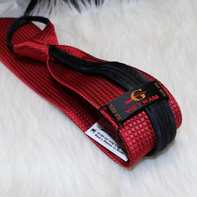 Cà Vạt Nam Đỏ KING Thắt Sẵn, Bản Nhỏ 6cm ( C018 )