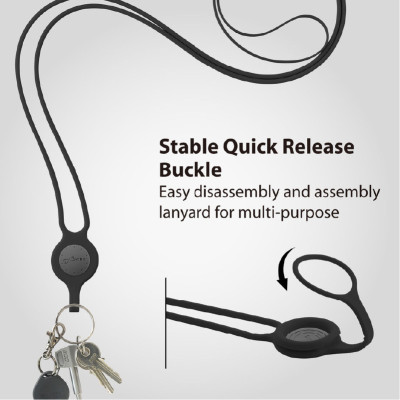 Lanyard PhoneTie 3-Card Holder hàng chính hãng Bone