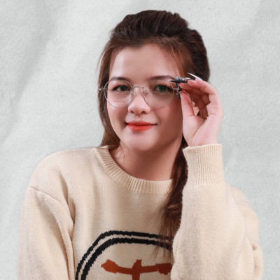 Gọng kính hợp kim thời trang nam nữ siêu nhẹ siêu bền OURESS 8931