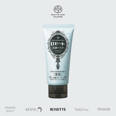 Sữa Rửa Mặt Dành Cho Da Mụn Rosette Face Wash Pasta Acne Clear (120g)