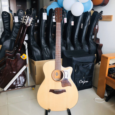 Đàn guitar acoustic DT350X EQ MET B12 đàn đẹp âm thanh tốt sử dụng lâu dài Duy Guitar Store