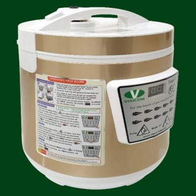 Máy làm tỏi đen Viaicom V7 màu vàng – Công nghệ Nhật – 2021 –  Hàng chính hãng